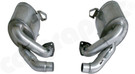 CARGRAPHIC Motorsport Pre-Silencer / Side Muffler Set - DMSB / Sportscup Homologated (Quiet SOUND Version) For 2004-2007 Porsche 996.2 / 997.1 GT3 Cup 3.6L - CARP97CUP07VSD