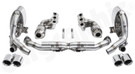 CARGRAPHIC Cylinder-Head Back Sport Exhaust System w/Catted Manifold Set, Center Silencer Replacement X-Pipe & Sport Rear Silencer w/Tailpipe Set w/o Exhaust Valves For Porsche 997.2 Carrera 2/4/2S/4S/2 GTS/4 GTS 3.6L/3.8L - PERP97DFIKITX CARGRAPHIC Cylinder-Head Back Sport Exhaust System w/Catted Manifold Set, Center Silencer Replacement X-Pipe & Sport Rear Silencer w/Tailpipe Set w/o Exhaust Valves For Porsche 997.2 Carrera 2/4/2S/4S/2 GTS/4 GTS 3.6L/3.8L - PERP97DFIKITX