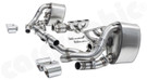 CARGRAPHIC Cylinder-Head Back Sport Exhaust System w/Catted Manifold Set, Center Silencer Replacement X-Pipe & Sport Rear Silencer w/Tailpipe Set w/o Exhaust Valves For Porsche 997.2 Carrera 2/4/2S/4S/2 GTS/4 GTS 3.6L/3.8L - PERP97DFIKITX CARGRAPHIC Cylinder-Head Back Sport Exhaust System w/Catted Manifold Set, Center Silencer Replacement X-Pipe & Sport Rear Silencer w/Tailpipe Set w/o Exhaust Valves For Porsche 997.2 Carrera 2/4/2S/4S/2 GTS/4 GTS 3.6L/3.8L - PERP97DFIKITX