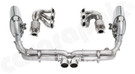 CARGRAPHIC GT3-Look Cylinder-Head Back Sport Exhaust System w/Catted Manifold Set, Center X-Pipe & Sport Rear Silencer w/Tailpipe Set w/o Exhaust Valves For Porsche 997.2 Carrera 2/4/2S/4S/2 GTS/4 GTS & Speedster/Sport Classic 3.8L - PERP97DFIKITXGT3 CARGRAPHIC GT3-Look Cylinder-Head Back Sport Exhaust System w/Catted Manifold Set, Center X-Pipe & Sport Rear Silencer w/Tailpipe Set w/o Exhaust Valves For Porsche 997.2 Carrera 2/4/2S/4S/2 GTS/4 GTS & Speedster/Sport Classic 3.8L - PERP97DFIKITXGT3