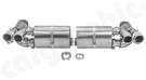 CARGRAPHIC Turbo-Back Sport Exhaust System (TÜV SOUND / RACE SOUND Version) w/2x 200CPSI OBD2 HD Catalytic Converters, 2x Integrated Exhaust Valves & 2x 89mm Double-End Tailpipe Set For Porsche 997.2 Turbo / Turbo S 3.8L - CARP97TDFIETRFLAP CARGRAPHIC Turbo-Back Sport Exhaust System (TÜV SOUND / RACE SOUND Version) w/2x 200CPSI OBD2 HD Catalytic Converters, 2x Integrated Exhaust Valves & 2x 89mm Double-End Tailpipe Set For Porsche 997.2 Turbo / Turbo S 3.8L - CARP97TDFIETRFLAP