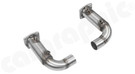CARGRAPHIC Catalytic Converter Replacement Pipe Set For Porsche 997.2 Turbo / Turbo S 3.8L - CARP97TDFIKATEROE CARGRAPHIC Catalytic Converter Replacement Pipe Set For Porsche 997.2 Turbo / Turbo S 3.8L - CARP97TDFIKATEROE