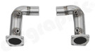 CARGRAPHIC Catalytic Converter Replacement Pipe Set For Porsche 997.2 Turbo / Turbo S 3.8L - CARP97TDFIKATEROE CARGRAPHIC Catalytic Converter Replacement Pipe Set For Porsche 997.2 Turbo / Turbo S 3.8L - CARP97TDFIKATEROE