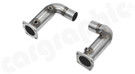 CARGRAPHIC Catalytic Converter Replacement Pipe Set For Porsche 997.2 Turbo / Turbo S 3.8L - CARP97TDFIKATEROE CARGRAPHIC Catalytic Converter Replacement Pipe Set For Porsche 997.2 Turbo / Turbo S 3.8L - CARP97TDFIKATEROE