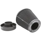 Ramair Pleated Universal Large Cone Air Filter Intake Velocity Stack 127mm (5inch) OD CC-195-VS-127-BK