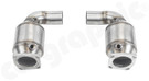 CARGRAPHIC Sport Catalytic Converter Set w/2x 200CPSI OBD2 Catalytic Converters For Porsche 997.2 Turbo / Turbo S 3.8L - CARP97TDFIKATOBD2OE CARGRAPHIC Sport Catalytic Converter Set w/2x 200CPSI OBD2 Catalytic Converters For Porsche 997.2 Turbo / Turbo S 3.8L - CARP97TDFIKATOBD2OE