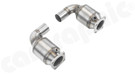 CARGRAPHIC Sport Catalytic Converter Set w/2x 200CPSI OBD2 Catalytic Converters For Porsche 997.2 Turbo / Turbo S 3.8L - CARP97TDFIKATOBD2OE CARGRAPHIC Sport Catalytic Converter Set w/2x 200CPSI OBD2 Catalytic Converters For Porsche 997.2 Turbo / Turbo S 3.8L - CARP97TDFIKATOBD2OE