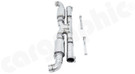 CARGRAPHIC Final Silencer Replacement X-Pipe (SUPER SOUND Version) For Porsche 997.1 GT2 3.6L & 997.2 GT2 RS / Turbo / Turbo S - PERP97TDFIETERSIL CARGRAPHIC Final Silencer Replacement X-Pipe (SUPER SOUND Version) For Porsche 997.1 GT2 3.6L & 997.2 GT2 RS / Turbo / Turbo S - PERP97TDFIETERSIL