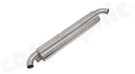 CARGRAPHIC Sport Final Silencer (TÜV Version) For Porsche 997.2 Turbo / Turbo S 3.8L - PERP97TDFIETRSIL