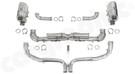 CARGRAPHIC Manifold-Back DMSB / Sportscup Homologated Motorsport Exhaust System - Center Silencer Replacement X-Pipe & Wheel Arch Silencer Set For Porsche 997 GT3 Cup 3.6L / 3.8L & 991.1 GT3 Cup 3.8L - CARP97CUP08KIT