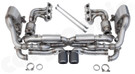 CARGRAPHIC GT3-Look Cylinder-Back Valved Sport Exhaust System (SOUND / SUPER SOUND Version) For Porsche 991.1 Carrera 2 / 4 3.4L & 2S / 4S / GTS 3.8L - PERP91KITXGT3