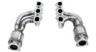 CARGRAPHIC Manifold Set w/2x 200CPSI Tri-Metal Catalytic Converters For Porsche 991.1 Carrera 3.4L & Carrera S 3.8L - PERP91FKROBD2