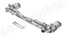 CARGRAPHIC Turbo-Back Valved Sport Exhaust System (RACE SOUND / RACE SOUND+ Version) For Porsche 991 Turbo / Turbo S 3.8L - PERP91TETRACEKATERFLAP CARGRAPHIC Turbo-Back Valved Sport Exhaust System (RACE SOUND / RACE SOUND+ Version) For Porsche 991 Turbo / Turbo S 3.8L - PERP91TETRACEKATERFLAP