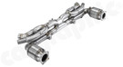 CARGRAPHIC Turbo-Back Sport Exhaust System w/Sport Catalytic Converters (RACE SOUND Version) For Porsche 991 Turbo / Turbo S 3.8L - PERP91TETRACE CARGRAPHIC Turbo-Back Sport Exhaust System w/Sport Catalytic Converters (RACE SOUND Version) For Porsche 991 Turbo / Turbo S 3.8L - PERP91TETRACE