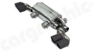 CARGRAPHIC Carrera S Look Double-End Sport Tailpipe Set - 4x 89mm Double-Walled, Rolled-In, Slash-Cut w/Perforated Insert & Matte Black Thermopaint Finished For Porsche 991.2 Carrera / Carrera S 3.0L T - CARP912ERKITTP