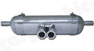 CARGRAPHIC Sport Rear Silencer w/89mm Double-End "Octagon" Tailpipe w/Perforated Insert (SOUND VERSION with TÜV Certificate) For Porsche 986 Boxster 2.7L, Boxster S 3.2L & Boxster 550 Spyder - CARP86SETOCT
