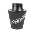 Ramair Foam Jet Stream Medium Cone Air Filter 100mm (3.9inch) OD Black  JS-175-100-BK