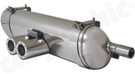 CARGRAPHIC Sport Rear Silencer w/89mm Double-End "Revolver" Tailpipe w/Perforated Insert (SUPER SOUND VERSION) For Porsche 986 Boxster 2.7L, Boxster S 3.2L & Boxster 550 Spyder  - CARP86SETSREV