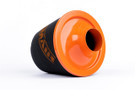 Ramair Large Foam Filter Aluminium Base 80mm (3.1inch) OD Orange  JS-108-OR