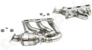 CARGRAPHIC Longtube Manifold Set (2" Primary Diameter) w/2x 300CPSI HD Catalytic Converters For Porsche 987.2 Boxster Spyder / Cayman R 3.4L - CARP87DFIFKROBD3