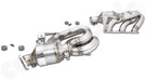 CARGRAPHIC Longtube Manifold Set (1.75" Primary Diameter) w/2x 200CPSI HD Tri-Metal Catalytic Converters For Porsche 981 Boxster / Cayman 2.7L & 3.4L S / GTS - PERP81FKR45OBD2 CARGRAPHIC Longtube Manifold Set (1.75" Primary Diameter) w/2x 200CPSI HD Tri-Metal Catalytic Converters For Porsche 981 Boxster / Cayman 2.7L & 3.4L S / GTS - PERP81FKR45OBD2