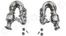 CARGRAPHIC Longtube Manifold Set (2" Primary Diameter) w/2x 100CPSI Inconel MS Catalytic Converters For Porsche 981 Boxster / Cayman - PERP81FKR100INC CARGRAPHIC Longtube Manifold Set (2" Primary Diameter) w/2x 100CPSI Inconel MS Catalytic Converters For Porsche 981 Boxster / Cayman - PERP81FKR100INC