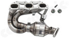 CARGRAPHIC Longtube Manifold Set (2" Primary Diameter) w/2x 100CPSI Inconel MS Catalytic Converters For Porsche 981 Boxster / Cayman - PERP81FKR100INC CARGRAPHIC Longtube Manifold Set (2" Primary Diameter) w/2x 100CPSI Inconel MS Catalytic Converters For Porsche 981 Boxster / Cayman - PERP81FKR100INC