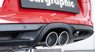 CARGRAPHIC Sport Double-End Tailpipe - 100mm X-Pipe Construction, Rolled-In w/Perforated Insert & Mirror Polished For Porsche 981 Boxster / Cayman - PERP81ER40RX CARGRAPHIC Sport Double-End Tailpipe - 100mm X-Pipe Construction, Rolled-In w/Perforated Insert & Mirror Polished For Porsche 981 Boxster / Cayman - PERP81ER40RX