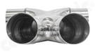 CARGRAPHIC X-PIPE Tailpipe Carrier For Porsche 718 (982) Boxster / Cayman - PERERXP82100 CARGRAPHIC X-PIPE Tailpipe Carrier For Porsche 718 (982) Boxster / Cayman - PERERXP82100