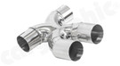 CARGRAPHIC X-PIPE Tailpipe Carrier For Porsche 718 (982) Boxster / Cayman - PERERXP82100 CARGRAPHIC X-PIPE Tailpipe Carrier For Porsche 718 (982) Boxster / Cayman - PERERXP82100