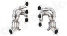 CARGRAPHIC Longtube Manifold Set w/2x 300CPSI HD Tri-Metal Catalytic Converters For Porsche 718 Boxster Spyder RS / Cayman GT4 RS 4.0L - CARP82GT4RSFKROBD2 CARGRAPHIC Longtube Manifold Set w/2x 300CPSI HD Tri-Metal Catalytic Converters For Porsche 718 Boxster Spyder RS / Cayman GT4 RS 4.0L - CARP82GT4RSFKROBD2