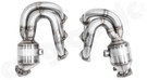 CARGRAPHIC Longtube Manifold Set w/2x 200CPSI HD Tri-Metal Catalytic Converters For Porsche 718 Boxster / Cayman GTS, GT4 & Spyder - CARP82GT4FKROBD2 CARGRAPHIC Longtube Manifold Set w/2x 200CPSI HD Tri-Metal Catalytic Converters For Porsche 718 Boxster / Cayman GTS, GT4 & Spyder - CARP82GT4FKROBD2