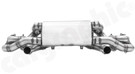 CARGRAPHIC Sport Rear Silencer X-Pipe (TRACK / COMPETITION) w/Integrated Exhaust Valves (SILENCED / NON SILENCED) For Porsche 718 (982) Boxster / Cayman GTS, GT4 & Spyder - CARP82GT4ETXFLAPTC