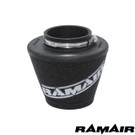 Ramair Foam 76mm (3inch) ID Neck Polymer Base Neck Cone Air Filter  CC-500-76