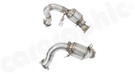CARGRAPHIC Sport Catalytic Converter w/200CPSI HD OBD2 Tri-Metal Honeycomb Insert For Porsche 95B.1 Macan S / GTS 3.0L V6 & Turbo 3.6L V6 - CARP95V6KATOBD2 CARGRAPHIC Sport Catalytic Converter w/200CPSI HD OBD2 Tri-Metal Honeycomb Insert For Porsche 95B.1 Macan S / GTS 3.0L V6 & Turbo 3.6L V6 - CARP95V6KATOBD2