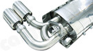 CARGRAPHIC Sport Rear Silencer w/Integrated Exhaust Valves (SOUND / SUPER SOUND Version) For Porsche 958.1 Cayenne 3.6L V6 - CARP58V6ETFLAP