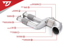 Unitronic Downpipe w/ Midpipes for 2.5TFSI EVO - UH033-EXA Unitronic Downpipe w/ Midpipes for 2.5TFSI EVO - UH033-EXA