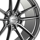 Velgen 2017+ Tesla Model Y VF5 Wheel Kit - Gloss Gunmetal - 20x9.5/20x10.5