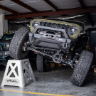 RIVAL Jeep Wrangler Front Aluminum Bumper Jeep Wrangler JL Jeep Wrangler JK Jeep Gladiator except Mojave - rll2D.2702.3-NL