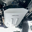 RIVAL Aluminum Gas Tank Skid Plate 2024-2025 Ford Ranger Raptor - rll2333.1889.1.6