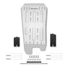 RIVAL Aluminum Catalytic Converter Skid Plate 2022-2025 Ford Maverick EcoBoost | 2020-2025 Ford Bronco Sport - rll2333.1893.1.6