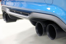 DINAN FREE FLOW AXLE-BACK EXHAUST & X-PIPE - 2019-2021 BMW M2C - D660-0082-BLK