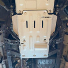 RIVAL Aluminum Transmission Catalytic Converter Transfer Case Skid Plate 2010-2024 Toyota 4Runner 5Gen - rll2333.9543.2.6