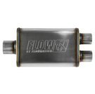 Flowmaster Flow FX Muffler Flow FX Muffler - 3.00 Center In/ 2.50 Dual Out - Moderate Sound - Stainless Steel - 72198