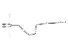 aFe Takeda 3 IN to 2-1/2 IN 304 Stainless Steel Cat-Back Exhaust System (Polished Tips) for Hyundai Veloster 19-21 L4-1.6L (t) - afe49-37011-P
