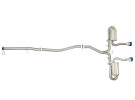 aFe Takeda 3 IN to 2-1/2 IN 304 Stainless Steel Cat-Back Exhaust System Honda Civic Si 17-20 L4-1.5L (t) afe49-36621-L