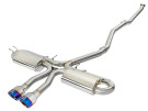 aFe Takeda 3 IN to 2-1/2 IN 304 Stainless Steel Cat-Back Exhaust System Honda Civic Si 17-20 L4-1.5L (t) afe49-36621-L