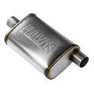 Flowmaster Flow FX Muffler Flow FX Muffler - 2.50 Offset In/ 2.50 Center Out - Moderate Sound - Stainless Steel - 71226