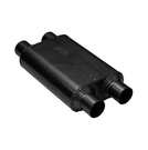 Flowmaster 40 Series Chambered Muffler 40 Series - 2.50" IN(D)/OUT(D) - Aggressive Sound -  425404