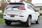 Flowmaster Flow FX Cat-Back Exhaust System Fits 2014-2022 Jeep Cherokee 3.2-liter, Flow FX Cat-Back 2.5-inch Stainless Steel Exhaust System, 3.5-inch Black Ceramic Tips, Dual Out Rear Exit - 717810